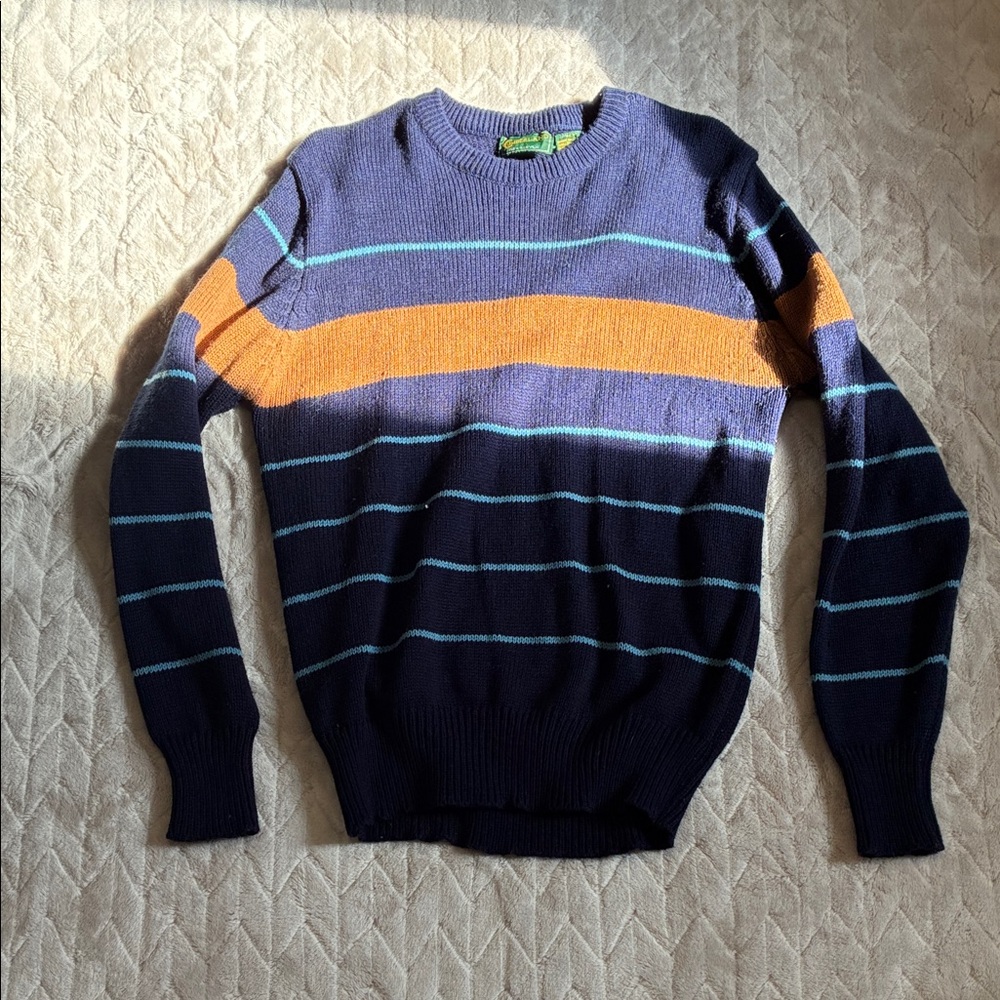 Cumberland Striped Crewneck Sweater